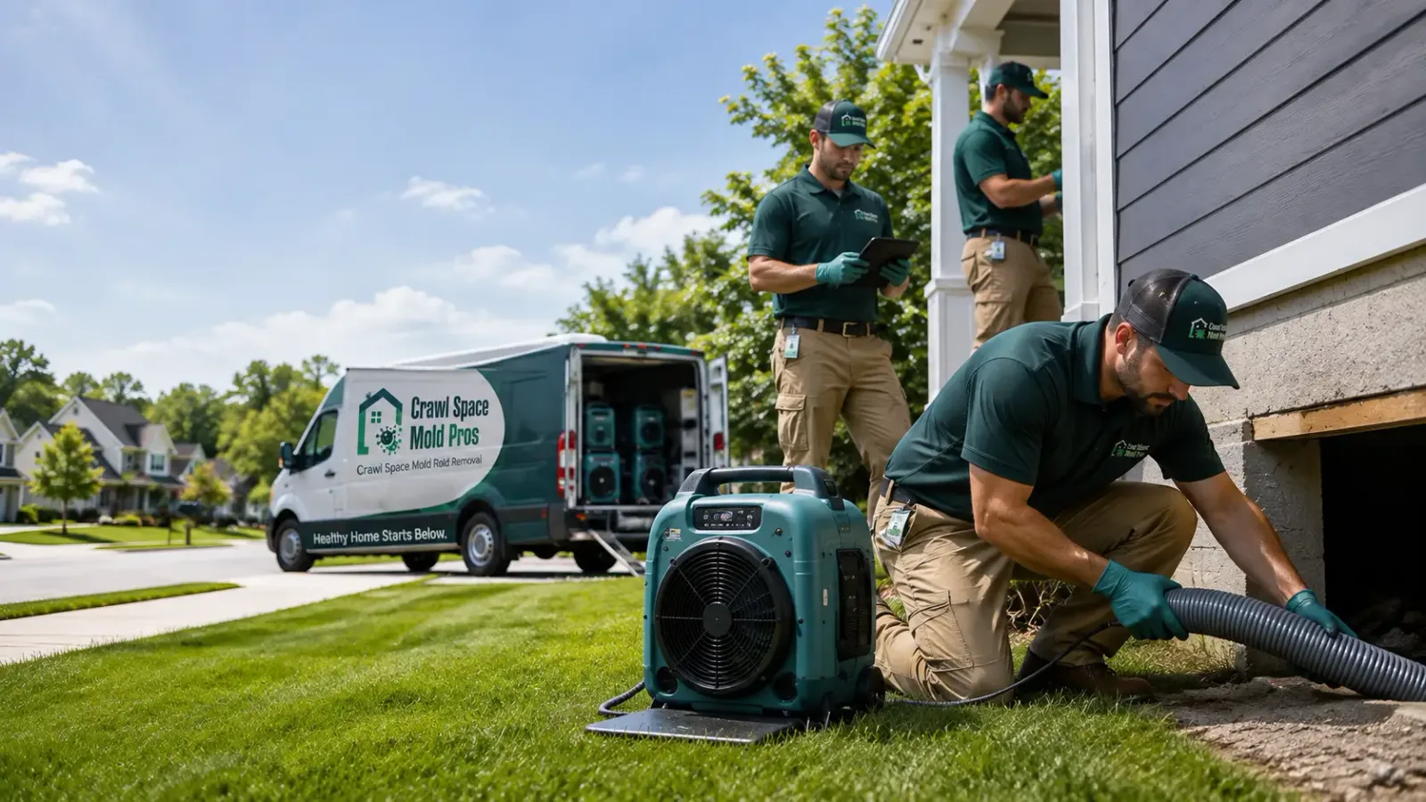 Crawl Space Mold Removal in Moose, WY